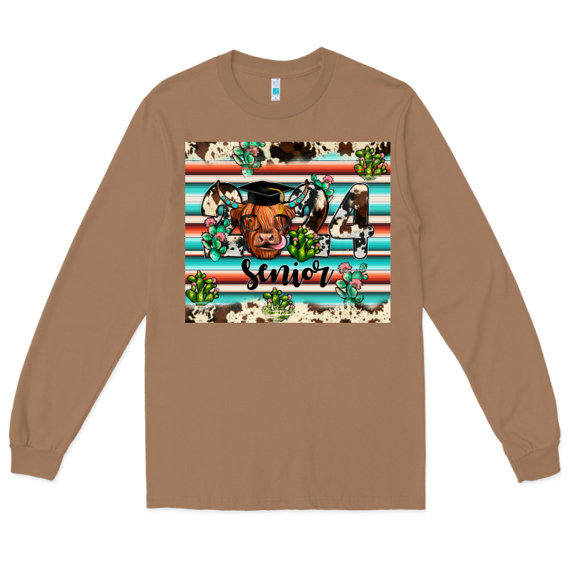 2024 Senior Cow Long Sleeve Tee by JahusDesignShop | Teevron