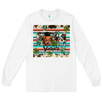 White 2024 senior cow Long Sleeve Tee - JahusDesignShop