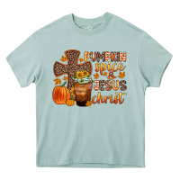 Pumpkin Spice And Jesus Christ Heavy Core Tee | Teevron