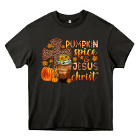 Asphalt pumpkin spice and jesus christ Heavy Core Tee - Zillion Design Studio