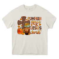 Cream pumpkin spice and jesus christ Heavy Core Tee - Zillion Design Studio