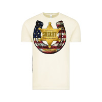 Vintage Arctic sheriff american flag Vintage Tee - JahusDesignShop