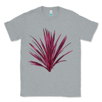 Heather Grey Pink Cordyline Classic Tee - LillyAllenDesigns