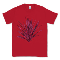 Red Pink Cordyline Classic Tee - LillyAllenDesigns