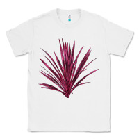 White Pink Cordyline Classic Tee - LillyAllenDesigns