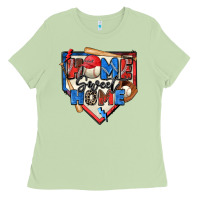 Matcha home sweet home baseball Ladies Tee - Zillion Design Studio