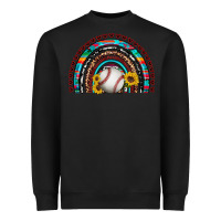 Black baseball rainbow Heavyweight Sweatshirt - Artiststas