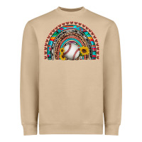 Mushroom baseball rainbow Heavyweight Sweatshirt - Artiststas