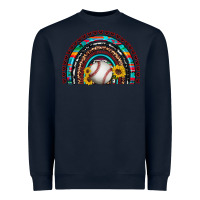 Navy baseball rainbow Heavyweight Sweatshirt - Artiststas