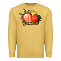 Antique Gold Strawberry Summer Premium Sweatshirt - Bettercallsaul