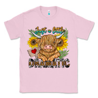 Bubblegum Pink just a little dramatic Classic Tee - CowhideDigitalArt