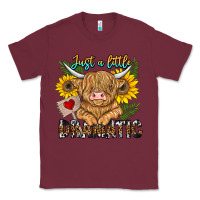 Burgundy just a little dramatic Classic Tee - CowhideDigitalArt