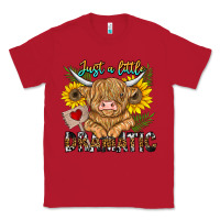 Red just a little dramatic Classic Tee - CowhideDigitalArt