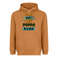 World's Best Poppa Ever Heavyweight Hoodie | Teevron