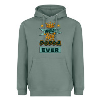 Sage world's best poppa ever Heavyweight Hoodie - Jasminsmagicworld