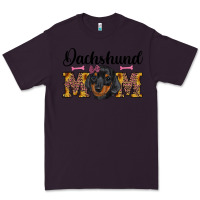Plum western dachshund mom Premium Tee - RanaPortraitStore