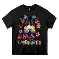 Black hello kindergarten Heavy Core Tee - texasbilliewilder