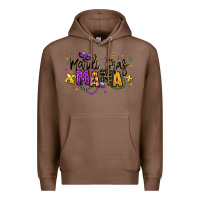 Chestnut mardi gras mama Premium Hoodie - texasbilliewilder