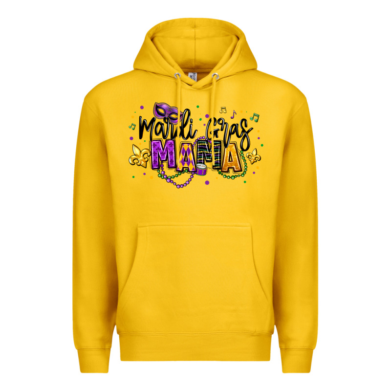 Mardi Gras Mama Premium Hoodie by texasbilliewilder | Teevron