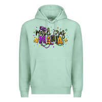 Seafoam mardi gras mama Premium Hoodie - texasbilliewilder