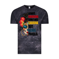 Cloud Black always chingona sugar skull Vintage Tee - BundleAndBundleShop