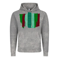 Cloud Rock Green Red Western Farm Life Brush Stroke Vintage Hoodie - Bettercallsaul