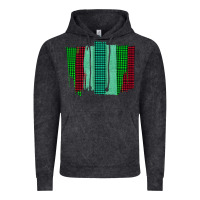Vintage Black Green Red Western Farm Life Brush Stroke Vintage Hoodie - Bettercallsaul