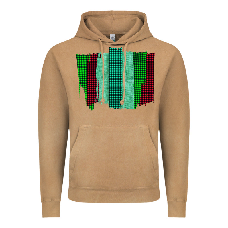 Green Red Western Farm Life Brush Stroke Vintage Hoodie by Bettercallsaul | Teevron