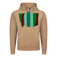 Vintage Coffee Green Red Western Farm Life Brush Stroke Vintage Hoodie - Bettercallsaul