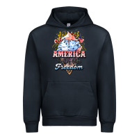 Navy America ice cream Urban Hoodie - HowdyJamesFarm