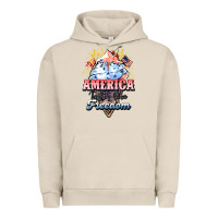 Pigment French Oak America ice cream Urban Hoodie - HowdyJamesFarm