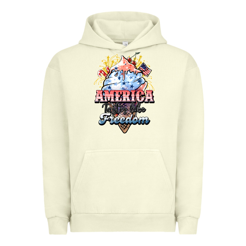 America Ice Cream Urban Hoodie by HowdyJamesFarm | Teevron