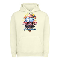 Pigment Pistachio America ice cream Urban Hoodie - HowdyJamesFarm
