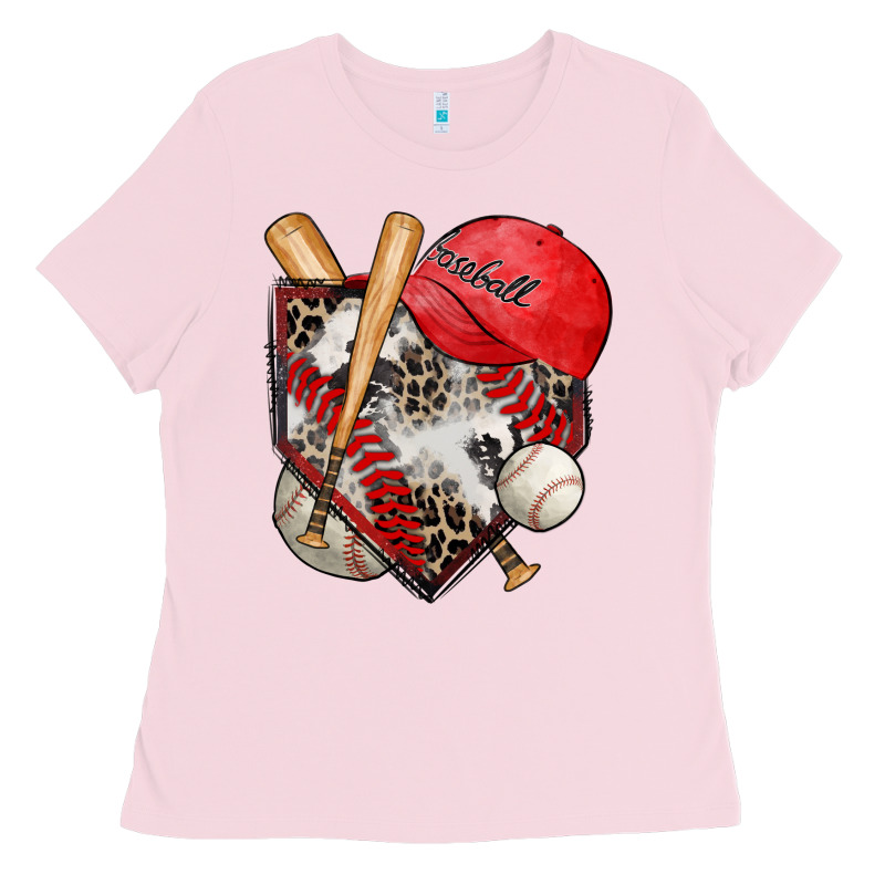 Baseball Home Plate Ladies Tee by Zillion Design Studio | Teevron