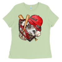 Matcha baseball home plate Ladies Tee - Zillion Design Studio
