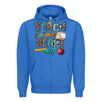 True Royal teach your heart out Zipper Hoodie - NancyCooperArtShop