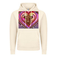 Vintage Artic highland cow valentine's day Vintage Hoodie - RanaPortraitStore