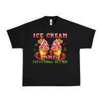 Black ice cream makes everything better Urban Heavy Tee - AdoDesignShop