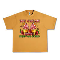 Peanut Butter ice cream makes everything better Urban Heavy Tee - AdoDesignShop