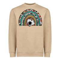 Mushroom soccer rainbow Heavyweight Sweatshirt - Artiststas