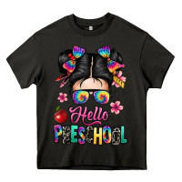Asphalt hello preschool kid Heavy Core Tee - texasbilliewilder