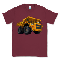Burgundy Dump Truck Classic Tee - LillyAllenDesigns