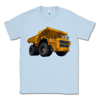 Dusty Blue Dump Truck Classic Tee - LillyAllenDesigns
