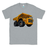 Heather Grey Dump Truck Classic Tee - LillyAllenDesigns