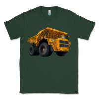 Sports Green Dump Truck Classic Tee - LillyAllenDesigns