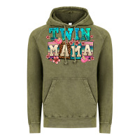 Vintage Olive twin mama Vintage Hoodie - AdoDesignShop