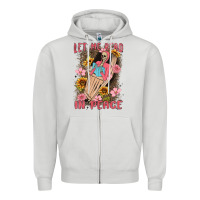 Dove Grey let me read in peace Zipper Hoodie - MaliasSmallBusiness