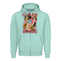 Seafoam let me read in peace Zipper Hoodie - MaliasSmallBusiness