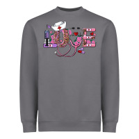 Storm valentine's day nurse love Heavyweight Sweatshirt - AdoDesignShop