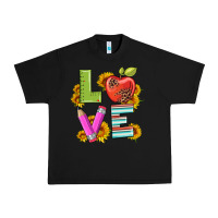 Black love with pen and  serape leopard Urban Heavy Tee - Artiststas